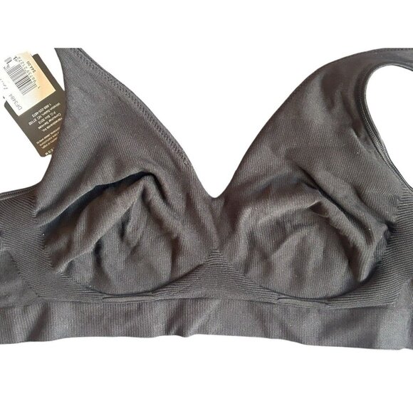 Bali Women's Comfort Revolution ComfortFlex Wirefree Bra Black Aztec Medium - Picture 7 of 8